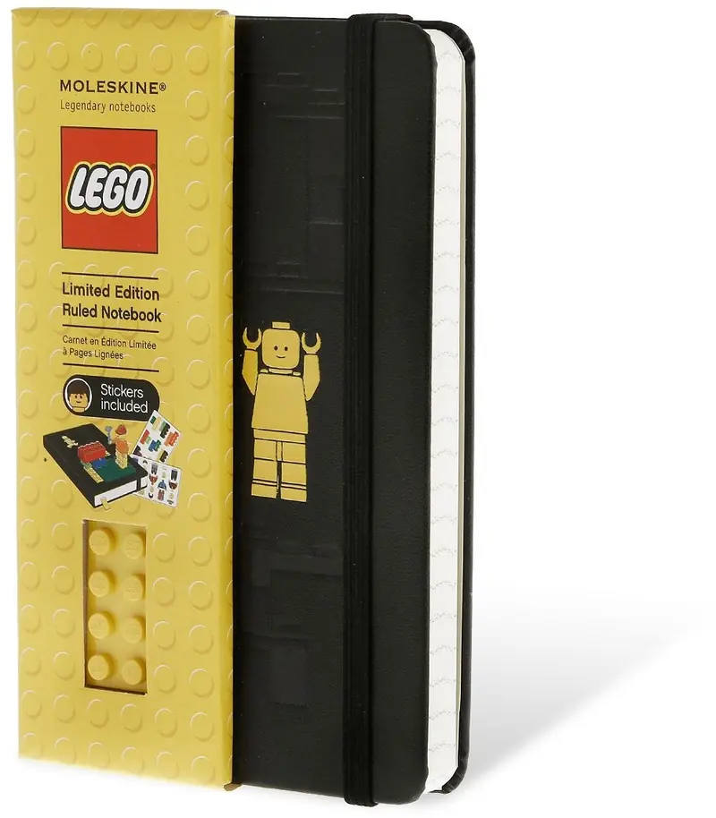 LEGO 5001127 Limited Edition Ruled Notebook (Yellow)
