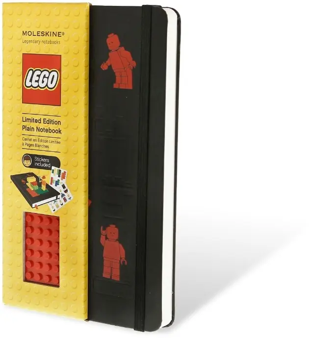 LEGO 5001129 Limited Edition Plain Notebook (Red)