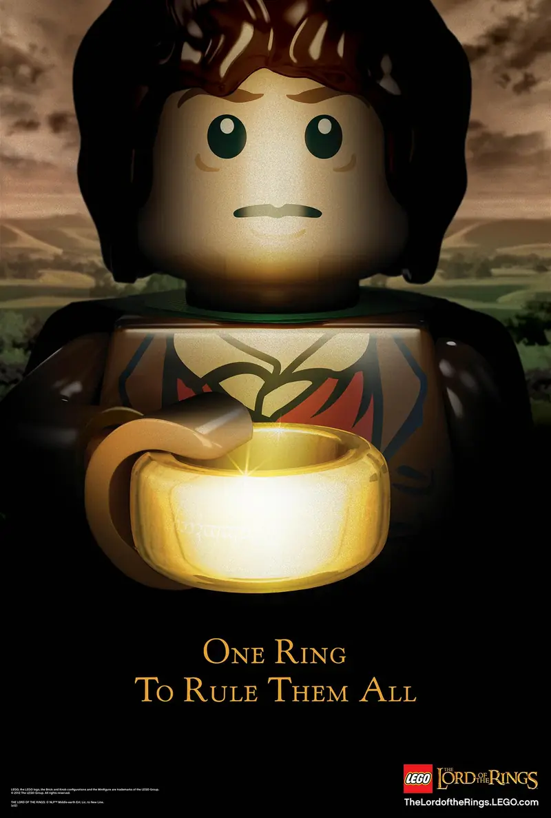 LEGO 5001163 Lord of the Rings Poster