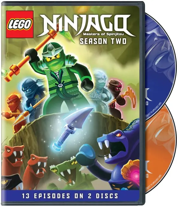 LEGO 5002195 Ninjago: Masters of Spinjitzu Season Two (DVD)