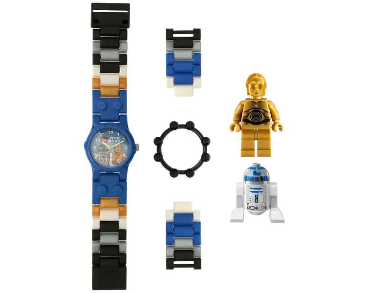 LEGO 5002210 C-3PO and R2-D2 Buildable Watch with Toy
