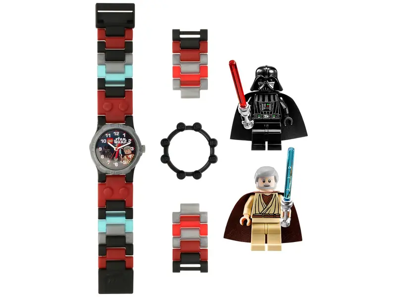 LEGO 5002211 Darth Vader vs Obi-Wan Buildable Watch with Toy