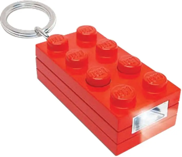 LEGO 5002471 2 x 4 Brick Key Light (Red)