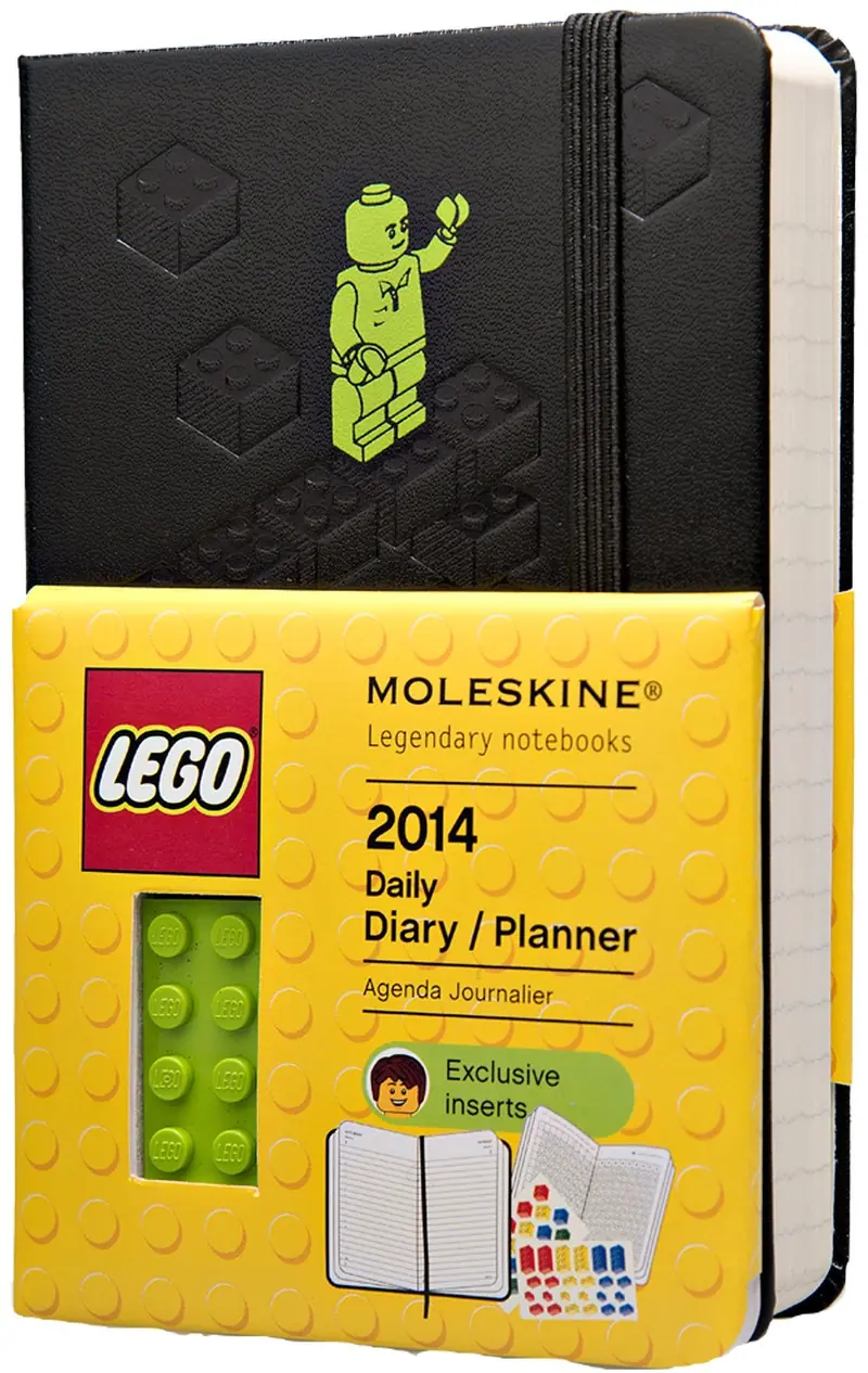 LEGO 5002675 2014 Daily Diary / Planner (Lime)