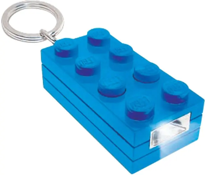 LEGO 5002805 2 x 4 Brick Key Light (Blue)