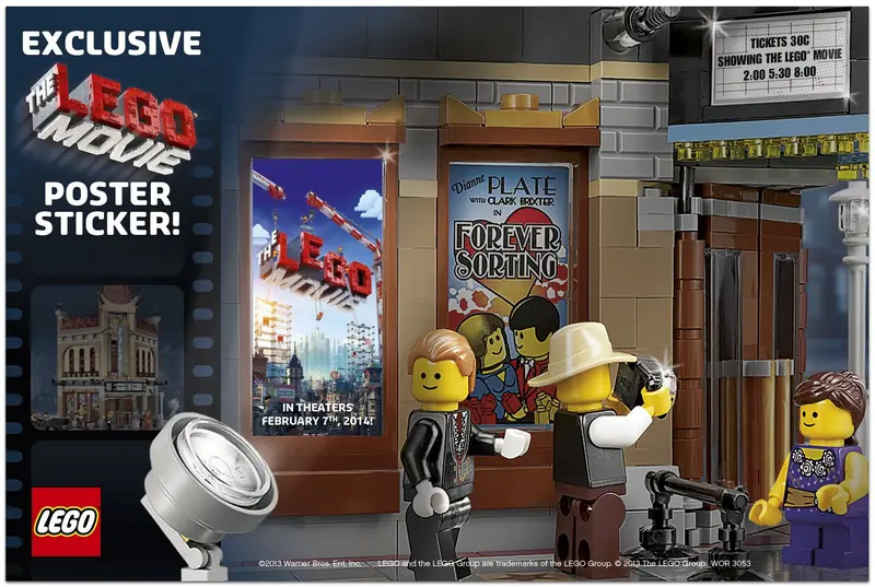LEGO 5002891 The LEGO Movie Poster Sticker