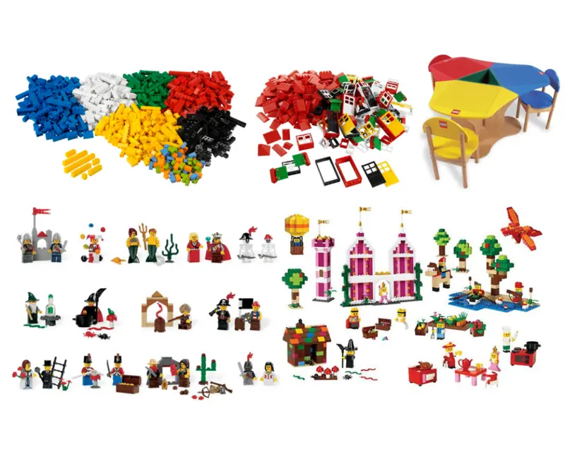 LEGO 5003468 Playtable Creative Center Bundle