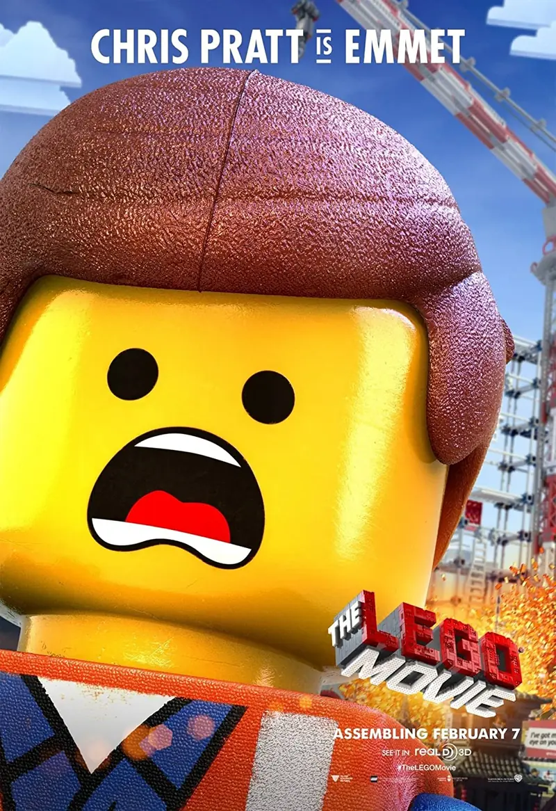 LEGO 5003806 The LEGO Movie: Chris Pratt is Emmet Poster