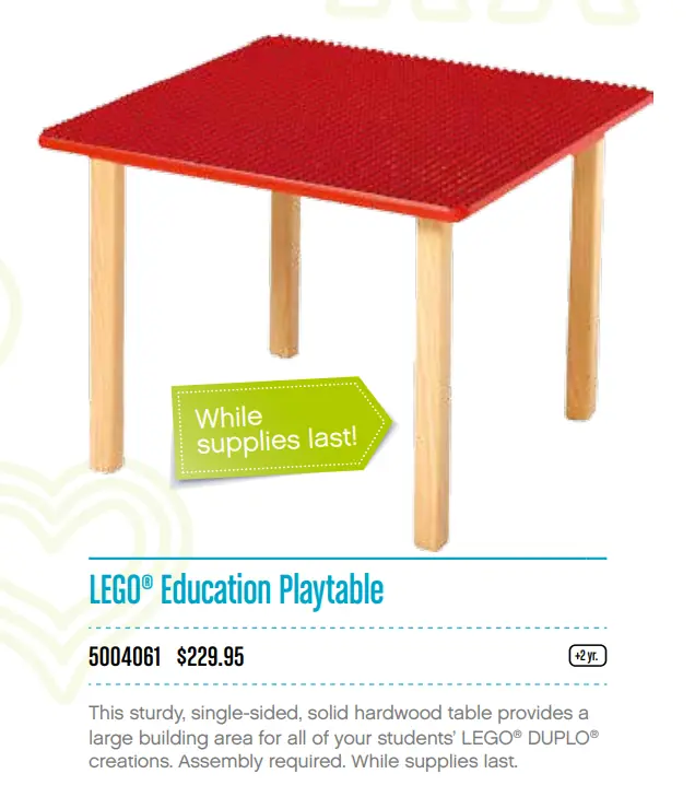 LEGO 5004061 Eductation Playtable