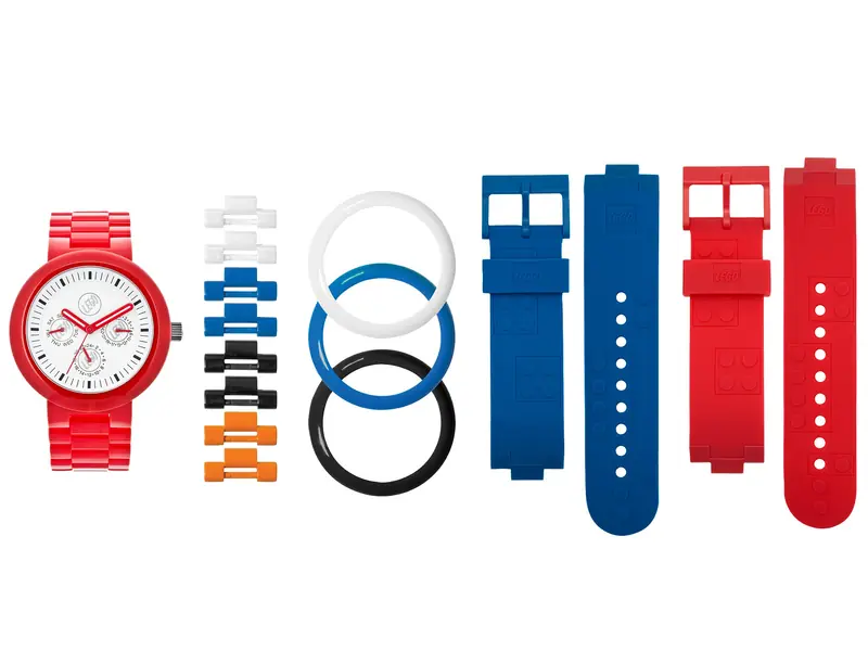 LEGO 5004117 Multi-stud Red Adult Tachymeter Watch