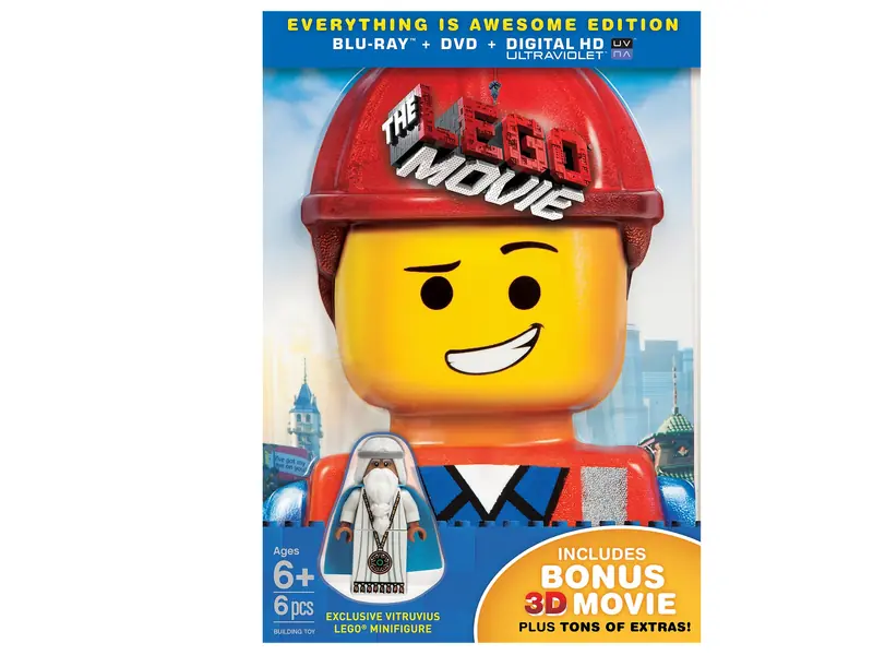 LEGO 5004238 The LEGO Movie: Everything Is Awesome Edition (Blu-Ray + DVD + Digital)
