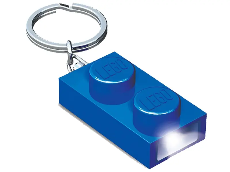 LEGO 5004262 1 x 2 Brick Key Light (Blue)