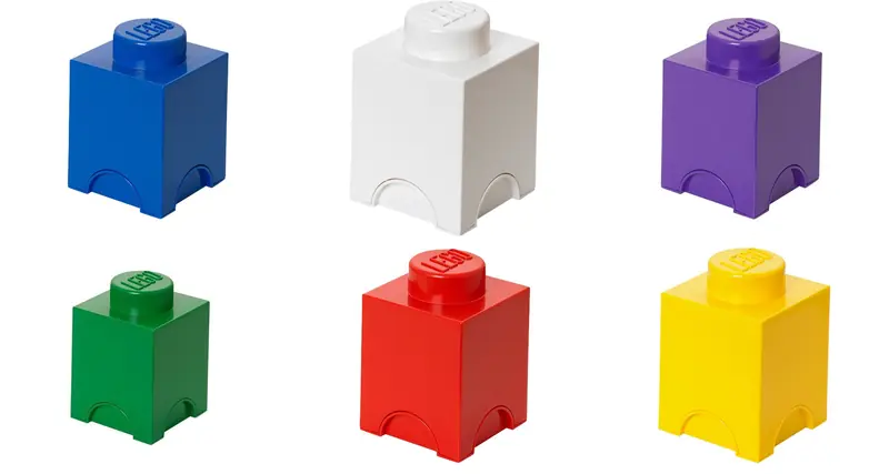 LEGO 5004268 Storage Brick 1 x 1 (All Colors)