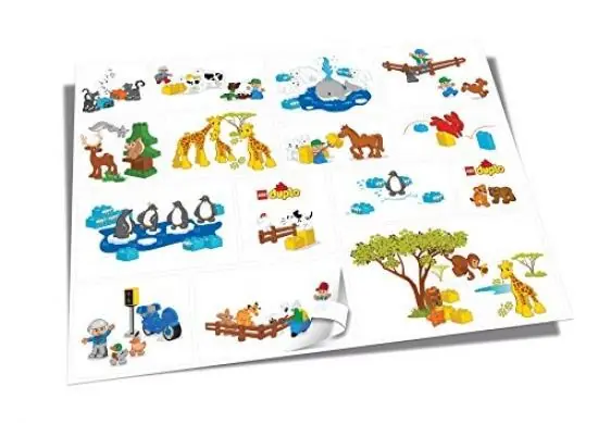 LEGO 5004402 Duplo Wall Stickers