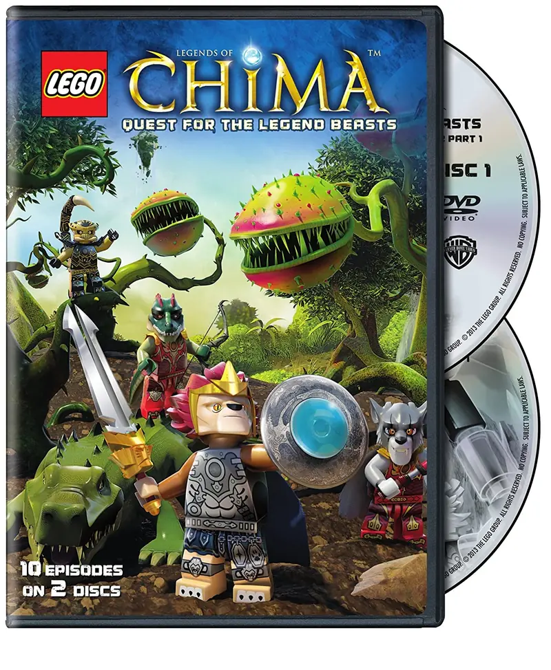 LEGO 5004589 Legends of Chima: Quest for the Legend Beasts (DVD)
