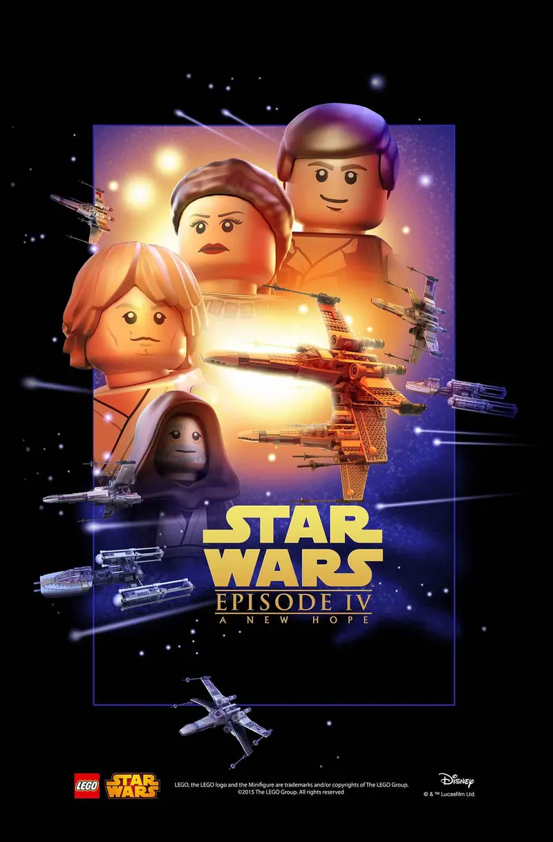 LEGO 5004591 Star Wars Episode IV Poster