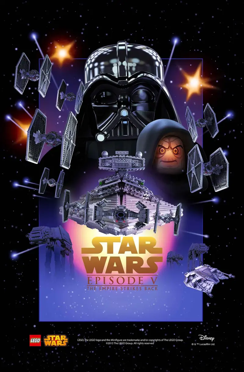 LEGO 5004742 Star Wars Episode V Poster