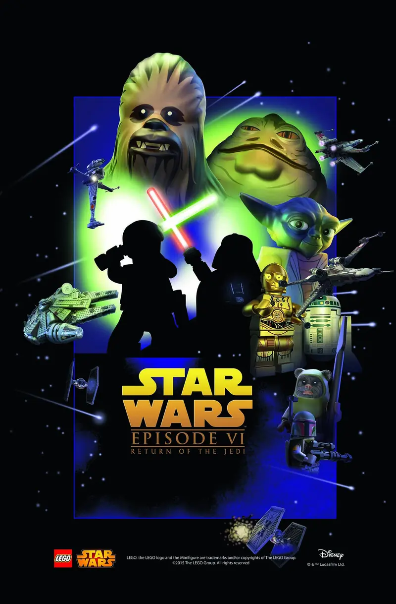 LEGO 5004745 Star Wars Episode VI Poster