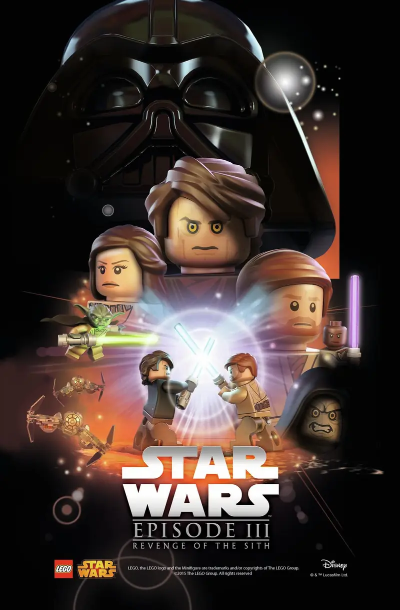 LEGO 5004746 Star Wars Episode III Poster