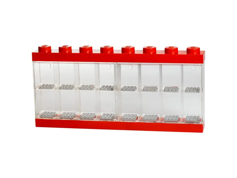 LEGO 5004892 Minifigure Display Case 16 (Red)