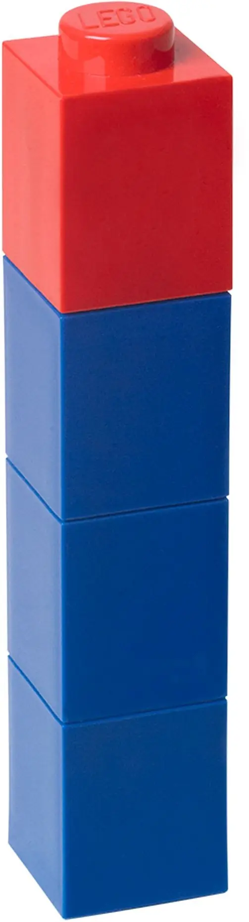LEGO 5004896 Square Drinking Bottle (Blue)