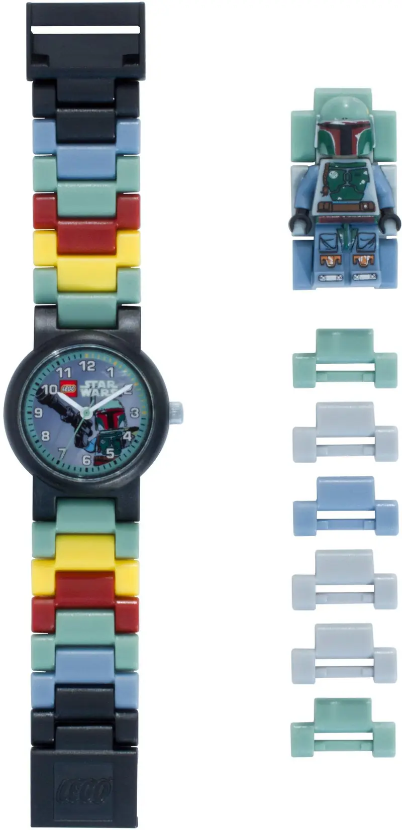 LEGO 5005013 Boba Fett Minifigure Link Watch