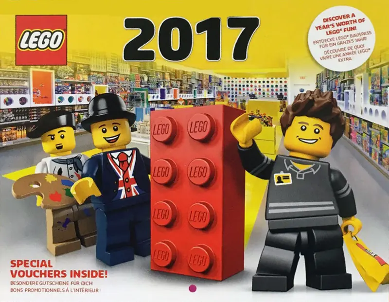 LEGO 5005221 2017 Wall Calendar
