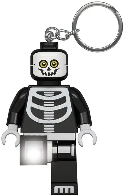 LEGO 5005668 Breloczek z latarką i szkieletem LEGO®