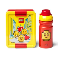 LEGO 5005770 Girl Emoticon Lunch Set