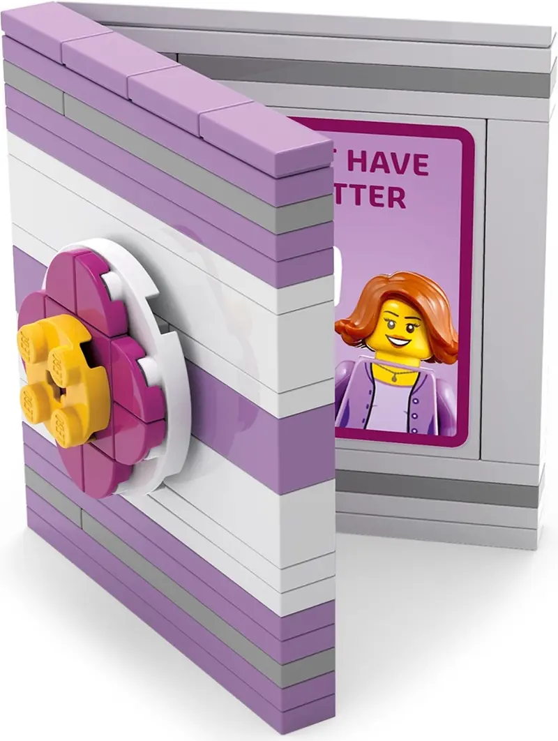 LEGO 5005878 Kartka na Dzień Matki do zbudowania zdjęcie 3