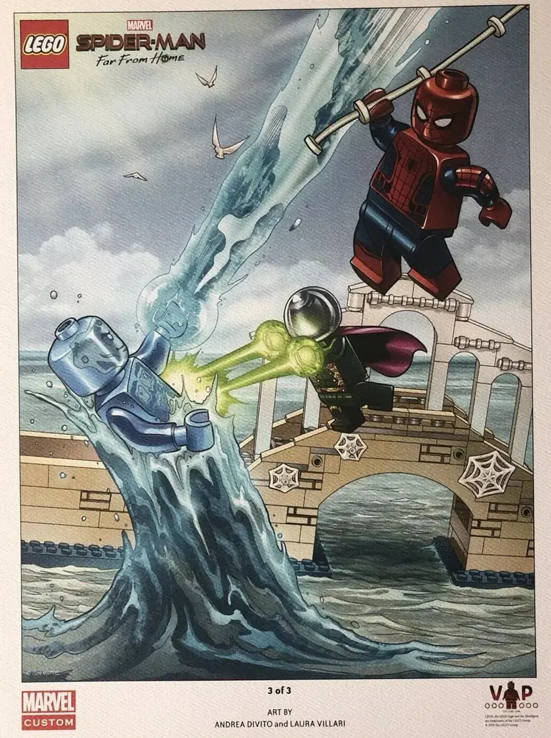 LEGO 5005883 Spider-Man: Far From Home Art Print