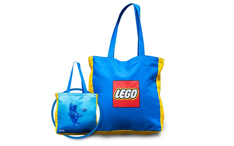LEGO 5005910 VIP Reversible Canvas Tote Bag