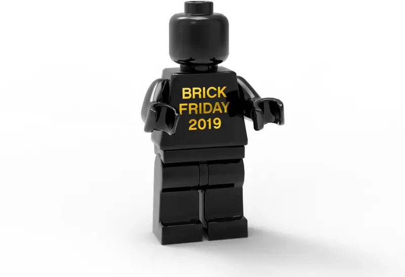 LEGO 5006065 Minifigurka „Brick Friday 2019”