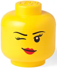 LEGO 5006186 Mały pojemnik w kształcie głowy mrugającej minifigurki