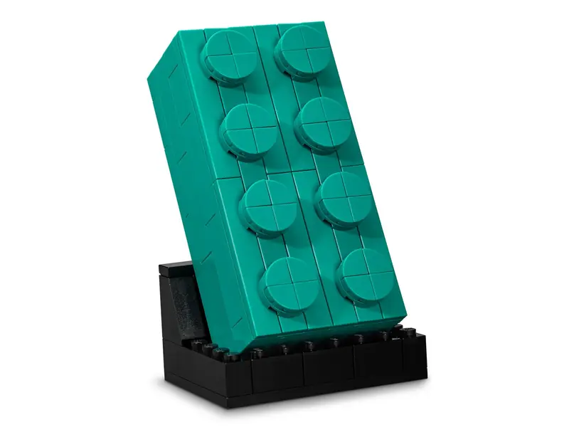 LEGO 5006291 Turkusowy klocek 2x4