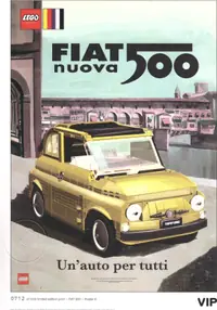 LEGO 5006309 Fiat Art Print: "Florentine"