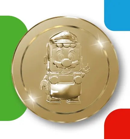 LEGO 5006396 Limited Edition Super Mario Gold Coin