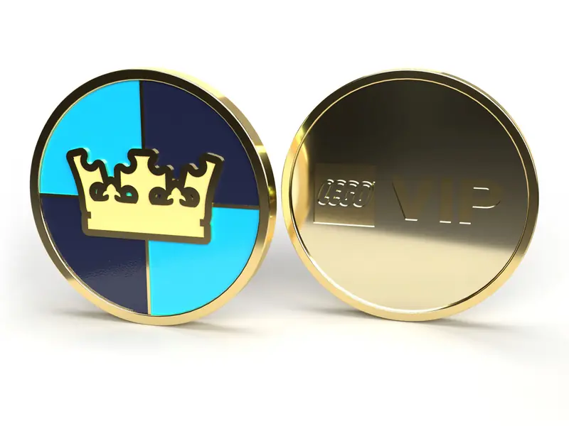 LEGO 5006472 Castle Logo Collectible Coin