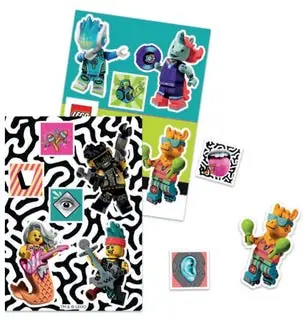 LEGO 5006771 VIDIYO Sticker Sheet