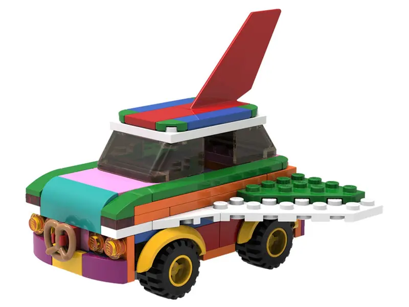 LEGO 5006890 Latający samochód do przebudowywania