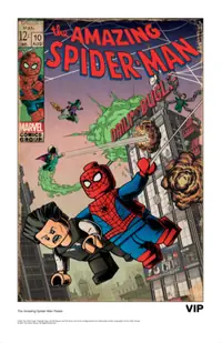 LEGO 5007043 Spider-Man Comic Print