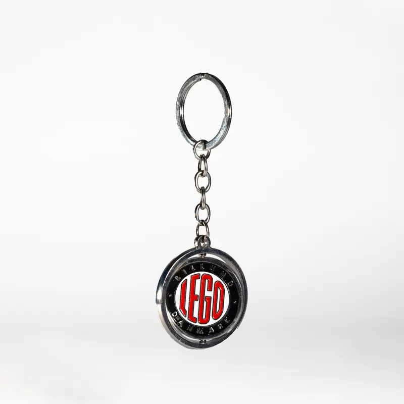 LEGO 5007093 Retro Spinning Key Chain 1950s Logo