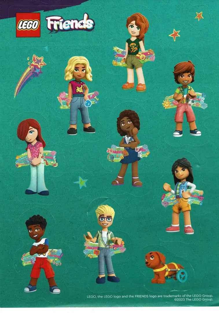 LEGO 5007096 Friends Stickers
