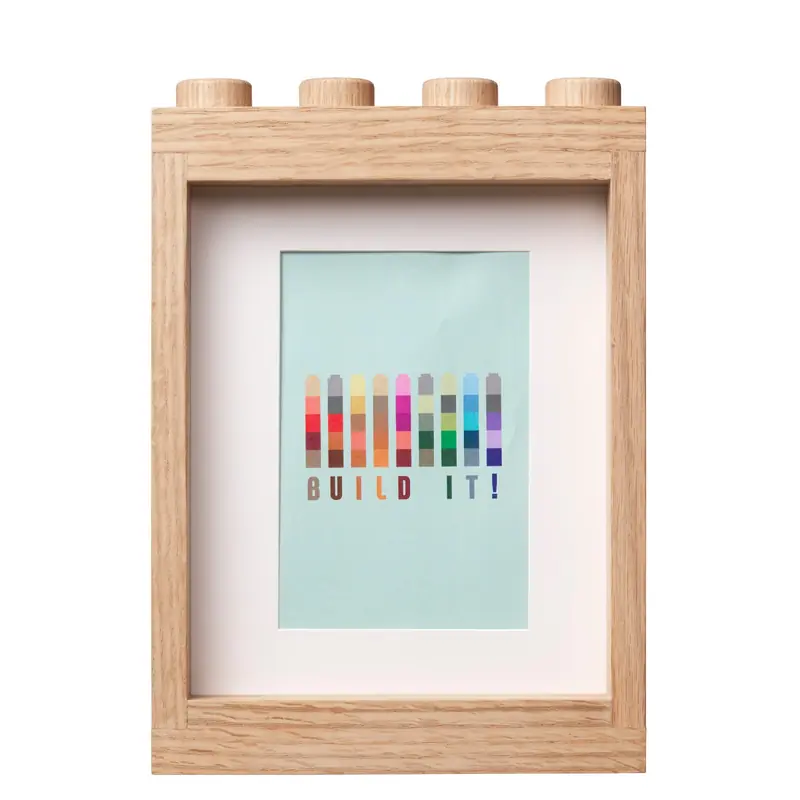 LEGO 5007109 Wooden Picture Frame (Light Oak)