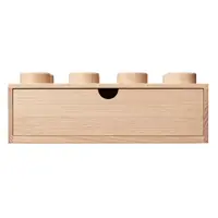 LEGO 5007111 Wooden Desk Drawer 2 x 4 (Light Oak)