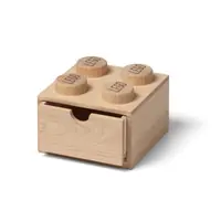 LEGO 5007113 Wooden Desk Drawer 2 x 2 (Light Oak)