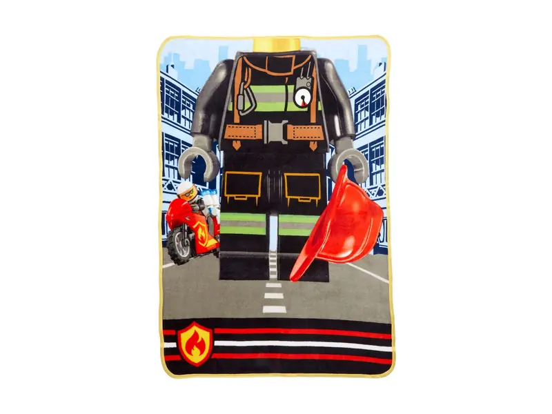 LEGO 5007181 City Fire Chief Plush Throw
