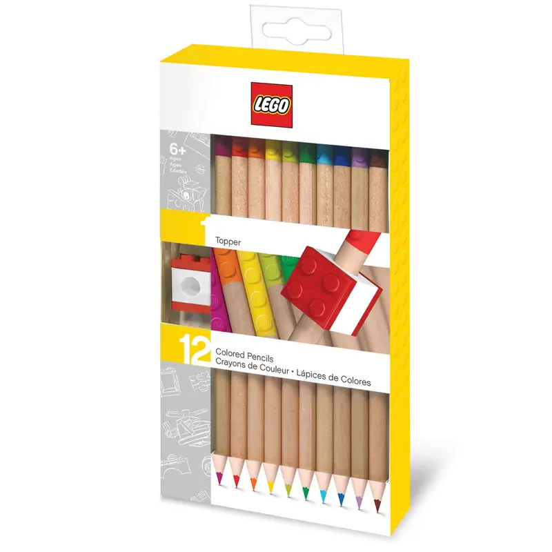 LEGO 5007197 2.0 12 kolorowych kredek z nakładką