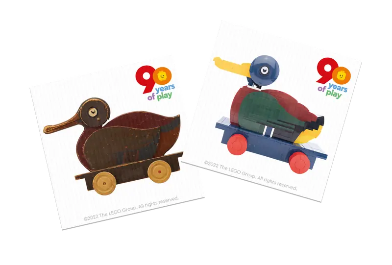 LEGO 5007505 Duck Lenticular Sticker