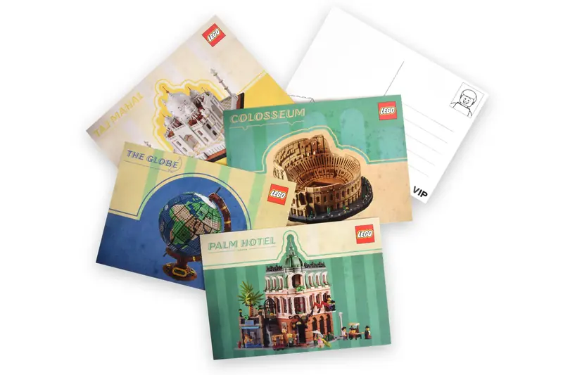 LEGO 5007521 Travel Postcard Set
